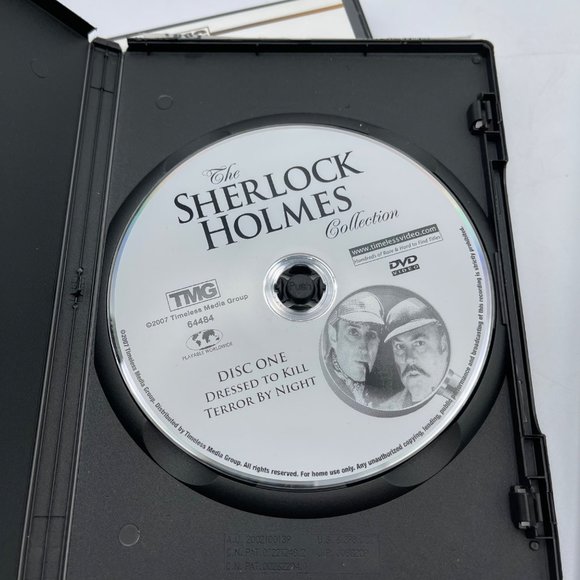 Sherlock Holmes Collection  2 DVD Set Tin Case, 2007 - Picture 4 of 6